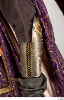  Photos Medieval Knigh in cloth armor 1 Medieval clothing Medieval knight arm leather gloves wrist armor 0001.jpg